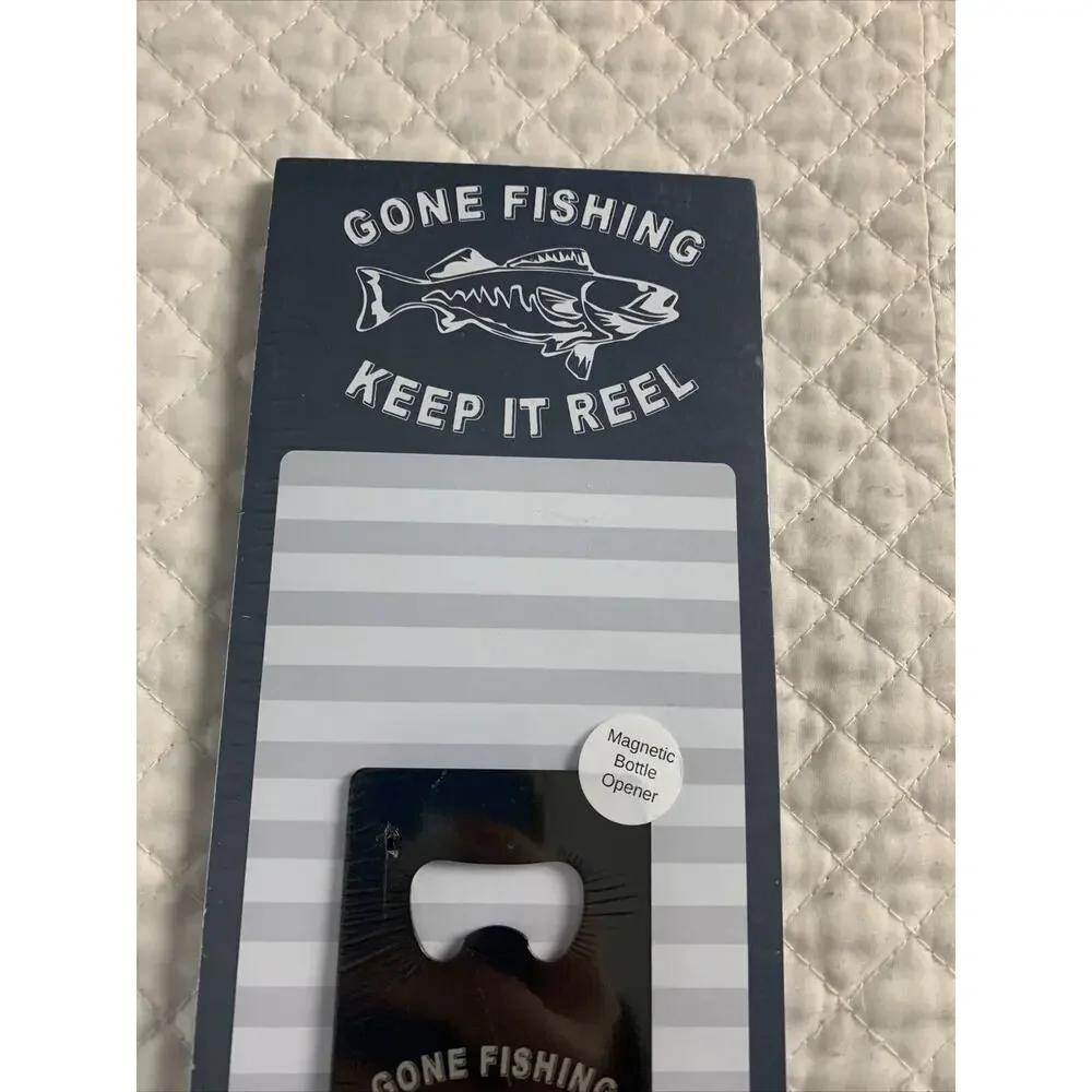 Wellspring Magnetic Notepad and Bottle Opener 